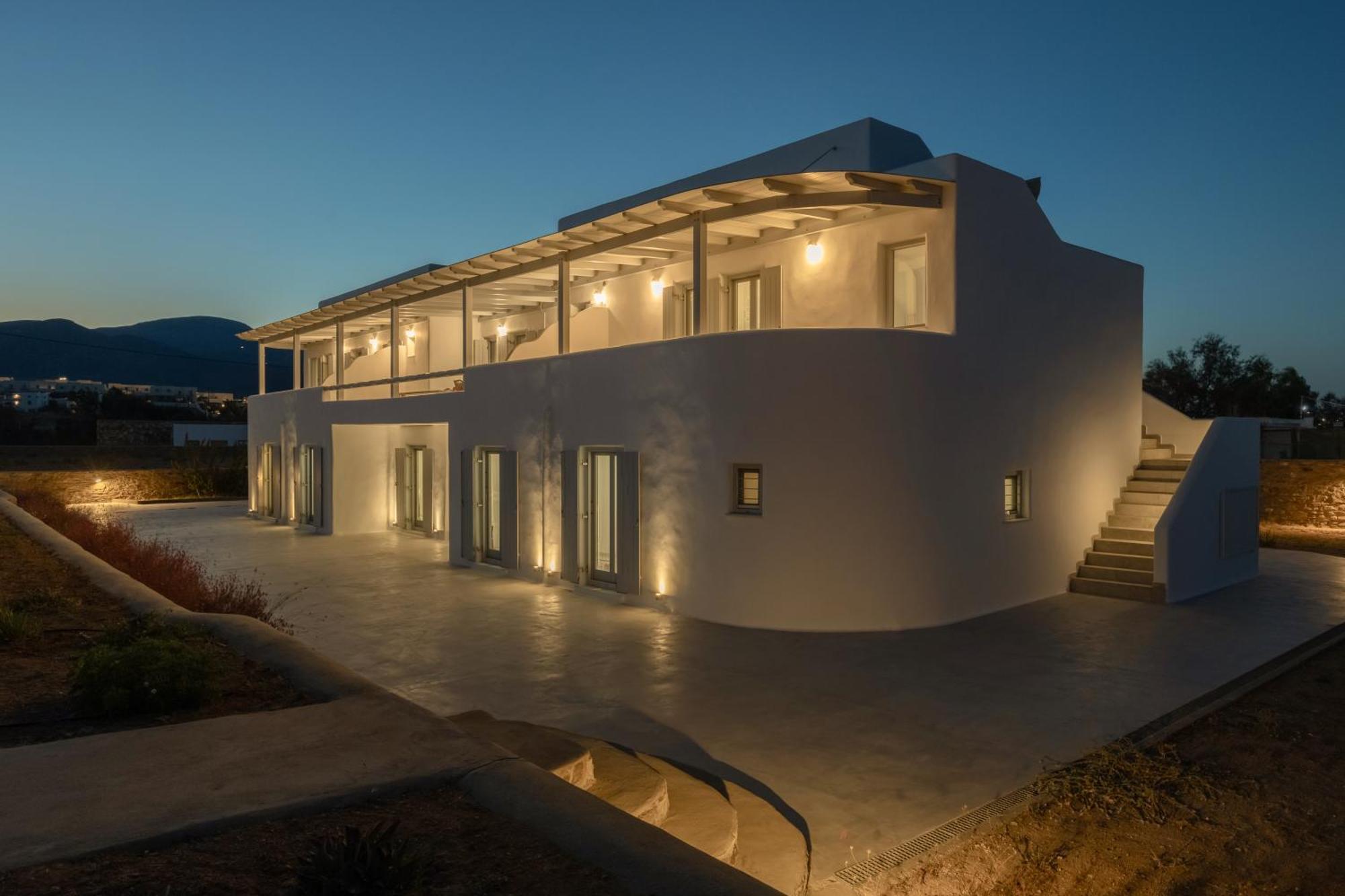 Paros Melodia Apartments Logaras Exterior foto