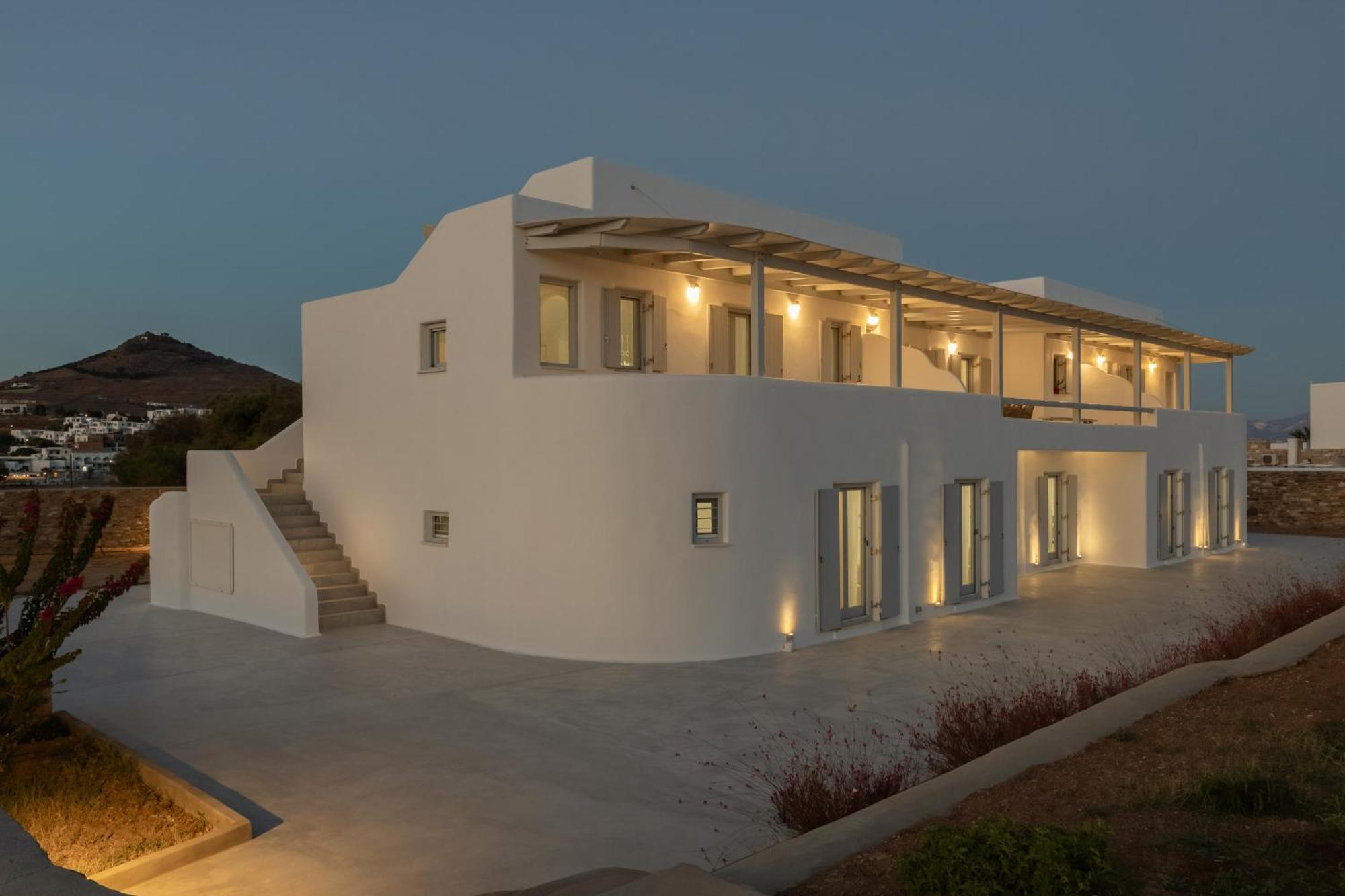 Paros Melodia Apartments Logaras Exterior foto